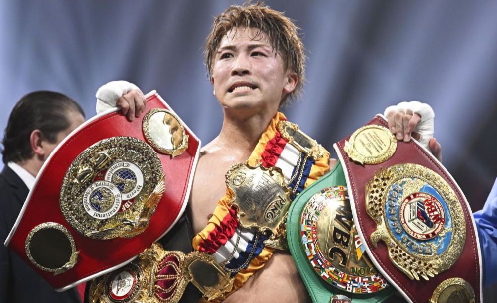 リングマガジン　井上尚弥選手が表紙の海外雑誌ポスター付き。 ザ·リング·マガジン 井上尚弥選手が表紙のレアな海外雑誌